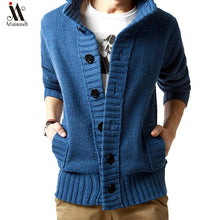 Load image into Gallery viewer, 2019New Thick New Fashion Brand Sweater For Mens Cardigan Slim Fit Jumpers Knitwear Warm Autumn Korean Style Casual Clothing Men