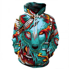 Load image into Gallery viewer, 2019 3d Printed Hoodies Hoodies Brand Sweatshirts Man Jackets Quality Pullover Intersting Tracksuits Animal Streetwear Out Coat