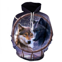 Load image into Gallery viewer, 2019 3d Printed Hoodies Hoodies Brand Sweatshirts Man Jackets Quality Pullover Intersting Tracksuits Animal Streetwear Out Coat