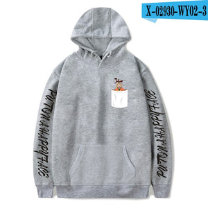 Suitable joker Hoodies Men Women Sweatshirts Fashion casual Hoodie Autumn pullovers Hip Hop joker Hip Hop gray streetwear Tops