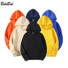 Load image into Gallery viewer, BOLUBAO Men Fashion Hoodies Spring Autumn Mens Hip Hop Casual Hoody Sweatshirt Male High Quality Long Sleeve Solid Color Hoodies