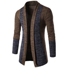 Load image into Gallery viewer, WENYUJH 2019 New Arrival Autumn Men&#39;s Sweaters Classic Cuff Hit Colors High Quality Cardigan Casual Coat Men Sweaters Knitwear