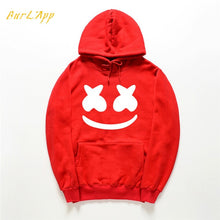 Load image into Gallery viewer, New Marshmallow smiley print hoodie Man Fleece Warm Spring Autumn Tracksuit Casual Sportswear Street clothes plus size S-3XL