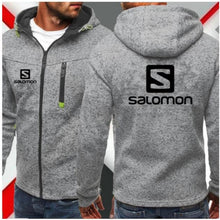 Load image into Gallery viewer, Men Sports Casual Wear Zipper COPINE Fashion Tide Jacquard Hoodies Fleece Solomon Jacket Fall Sweatshirts Autumn Winter Coat