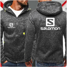 Load image into Gallery viewer, Men Sports Casual Wear Zipper COPINE Fashion Tide Jacquard Hoodies Fleece Solomon Jacket Fall Sweatshirts Autumn Winter Coat