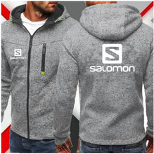 Load image into Gallery viewer, Men Sports Casual Wear Zipper COPINE Fashion Tide Jacquard Hoodies Fleece Solomon Jacket Fall Sweatshirts Autumn Winter Coat