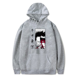 AKIRA Sweatshirt Men Harajuku Hoodies Womens Clothing Boys Girls Streatwear Teenagers Pullover Hooded Autumn Long Sleeve Hoodie